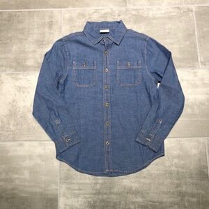 Crazy 8 Chambray Button Down Shirt